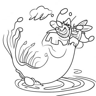 Giyu Tomioka Vand Hashira Farvelaegningssiden 3927-2598