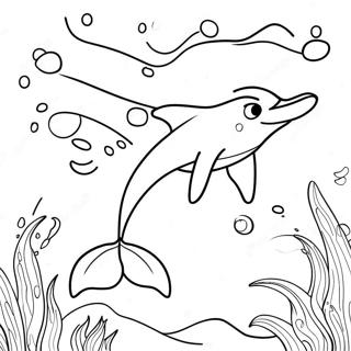 Legesyg And Delfin Farvelaegningsside 39552-8652