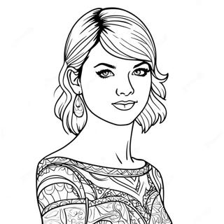 Taylor Swift Ved Grammy Awards Farvelaegningsside 4111-1167