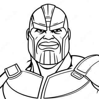 Thanos I Kampudstyr Farvelaegningsside 41630-9097