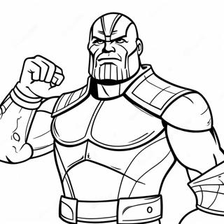 Thanos I Kampudstyr Farvelaegningsside 41630-9098