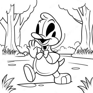 Anders And Legende I Parken Farvelaegningsside 43206-9442