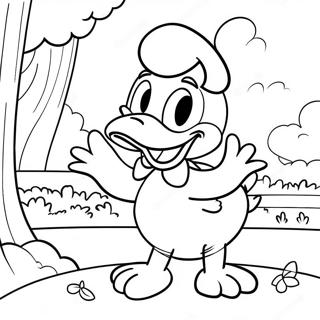 Anders And Legende I Parken Farvelaegningsside 43206-9444