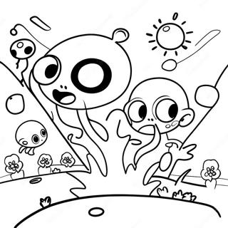 Splatoon Farverig Turf Krig Kamp Farvelaegningsside 43905 9606