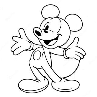 Mickey Mouse Farvelægningsider