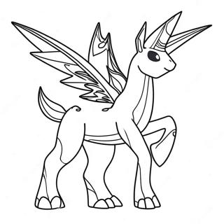 Arceus I Aktion Farvelaegningsside 44708-9779