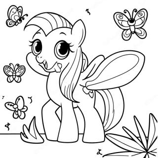 Fluttershy Farvelægningsider