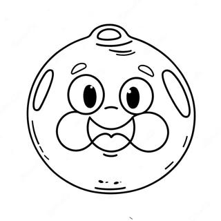 Gumballs Sjove Ansigt Farvelaegningsside 49603 10856