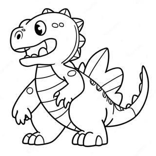 Agumon Digimon Farvelaegningsside 52578-11491