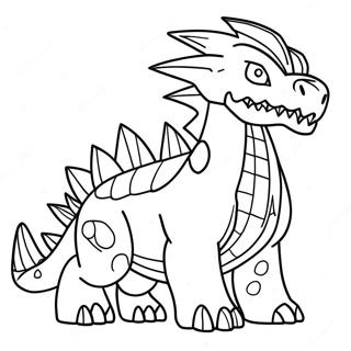 Gabumon Digimon Farvelaegningsside 52579-11493