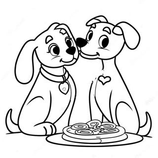 Lady Og Vagabonden En Bedarende Kaerlighedshistorie Farvelaegningsside 52670-11526