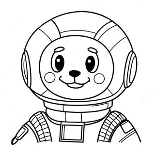 Pluto I Rumdragt Farvelaegningsside 52753-11536