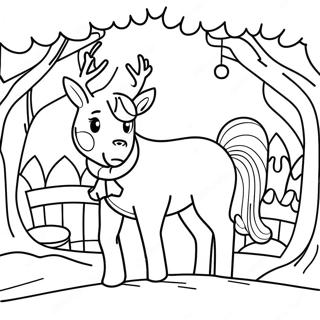 Magisk Vinterland Farvelaegningsside 54546 11941