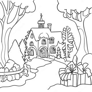 Magisk Vinterland Farvelaegningsside 54546 11942