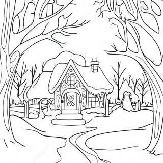 Magisk Vinterland Farvelaegningsside 54546 11944