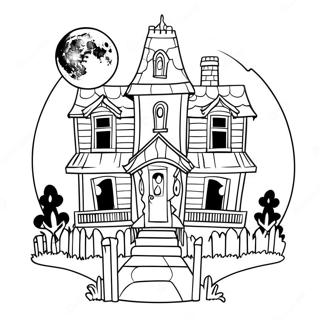 Spogelseshus Med Fuldmane Farvelaegningsside 55546-12166