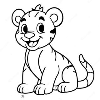 Glad Tigger Farvelaegningsside 55720-12198