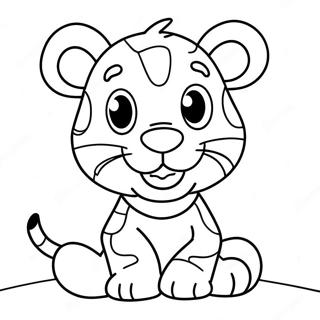 Glad Tigger Farvelaegningsside 55720-12200