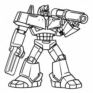 Megatron Med Kanon Farvelaegningsside 5629 124