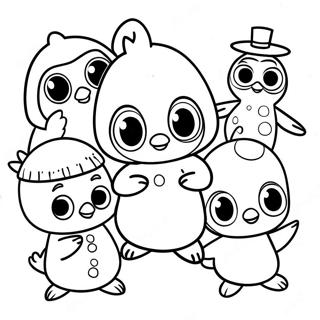 Pororo Og Venner Farvelaegningsside 56376 12335