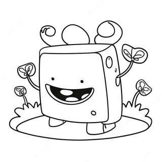 Alphablock A Coloring Page 56910-12450