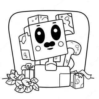 Alphablock A Coloring Page 56910-12451