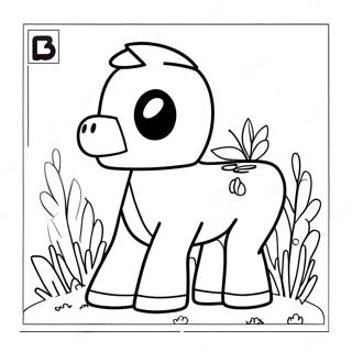 Alphablock B Coloring Page 56911-12453