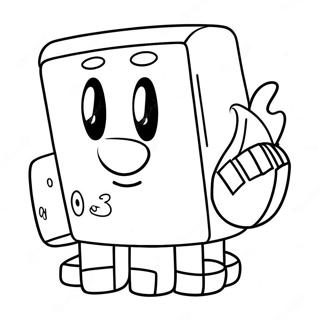 Alphablock E Coloring Page 56914-12466