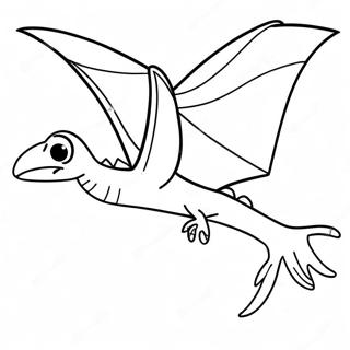 Pterodactyl Flyvende Farvelaegningssiden 58559-12827