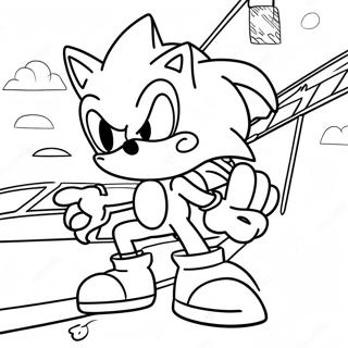 Sonic I Et Lob Farvelaegningsside 5 444
