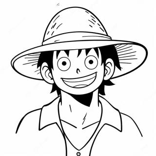 Luffy Med Strahat Farvelaegningsside 60854-13354