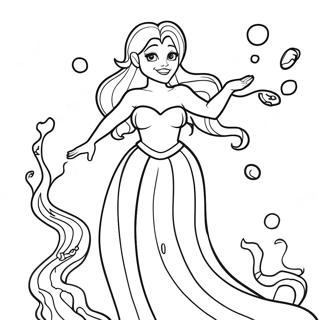 Ursula I Et Morkt Hav Farvelaegningsside 63246-14013