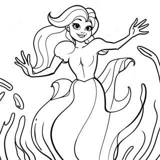 Ursula I Et Morkt Hav Farvelaegningsside 63246-14015