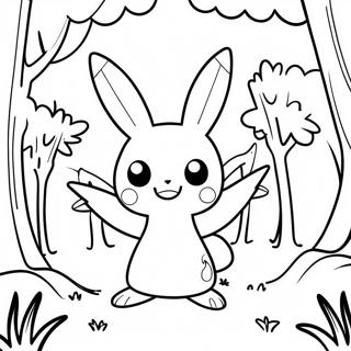 Mimikyu I En Magisk Skov Farvelaegningsside 64060 14207