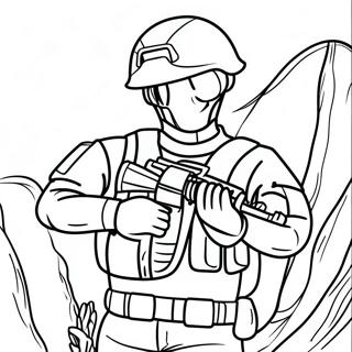 Call Of Duty Soldat I Kamp Farvelaegningsside 64249-14247