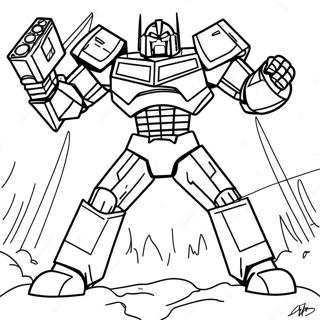 Megatron Kamp Scene Farvelaegningsside 65267-14280