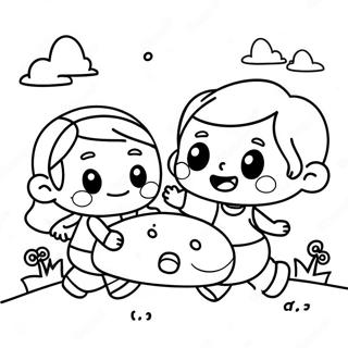 Glade Born Der Leger Farvelaegningsside 66358-14518