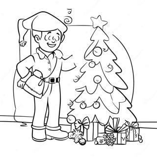 Chase Og Marshall Dekorerer Et Juletrae Farvelaegning 67252 14713