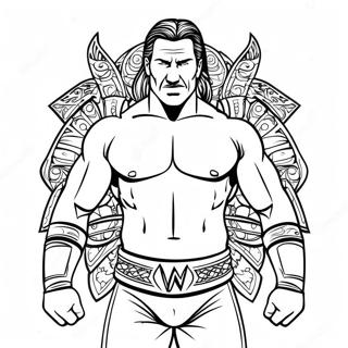 Intrikat Wwe Farvelaegningsside 67527-14766