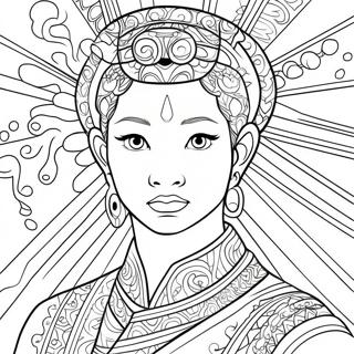 Gojo Med Bla Ojne Farvelaegningsside 67713 14817