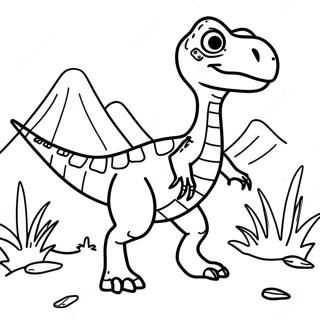 Velociraptor Jager Farvelaegningsside 68681-15044