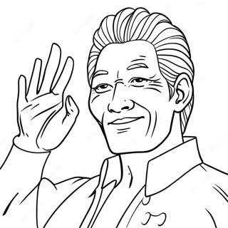 Satoru Gojo I Aktion Farvelaegningsside 68860 15071