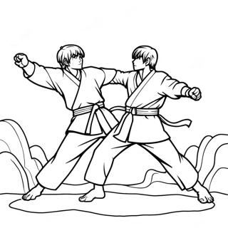 Itadori Yuji Kaemper Imod En Forbandelse Farvelaegningsside 68861-15074