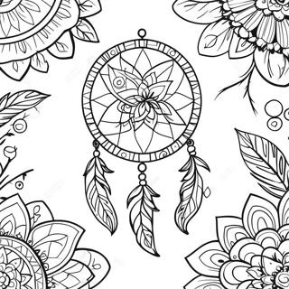 Bohemsk Drommefanger Farvelaegningsside 69393 15201