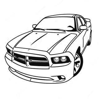 Sporty Dodge Charger Farvelaegningsside 69677-15264