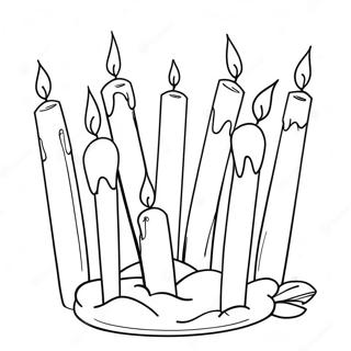 Advent Lys Taending Farvelaegningsside 69961 15320