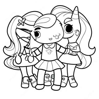Equestria Girls Farvelaegningsside 70137-15346