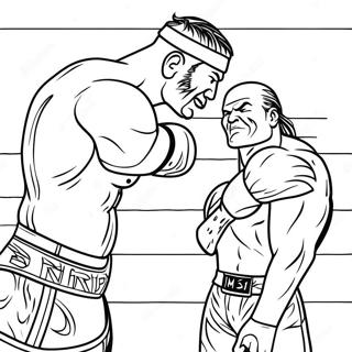 Intens Wwe Rivalisering Farvelaegningsside 70857 15517