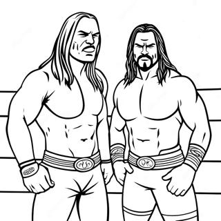 Intens Wwe Rivalisering Farvelaegningsside 70857 15518