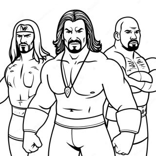 Wwe Legender Farvelaegningsside 70858-15522